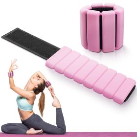 2Ct Ankle Weights for Women Waterproof Ankle Weights 2 Lbs Water Ankle Weights for Pool Exercise Ankle Weights Pilates Weights Weighted Bangles B