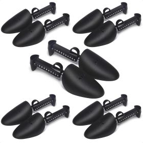 5 Pairs of Plastic Shoe Trees Adjustable Length Shoe Trees for Men Shoe & Boot Trees Men Shoe Tree Stretcher Boot Holder Organizers Practical Sho