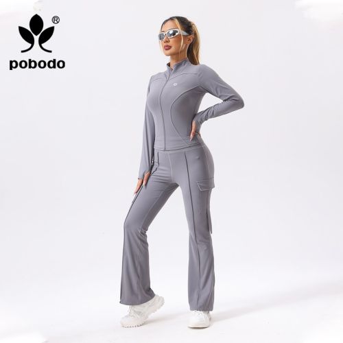 Winter Workwear Pockets Flared Pants Winter Workwear Pockets Flared Pants