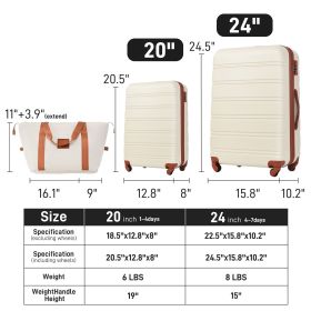 Hard-shell Suitcase Set (Attribute: Pink)
