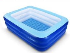 150cm-210cm- 300cm Inflatablepool (Option: 150cm deep blue)